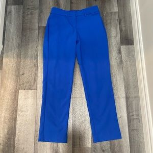 Royal blue dress pants size 00 short